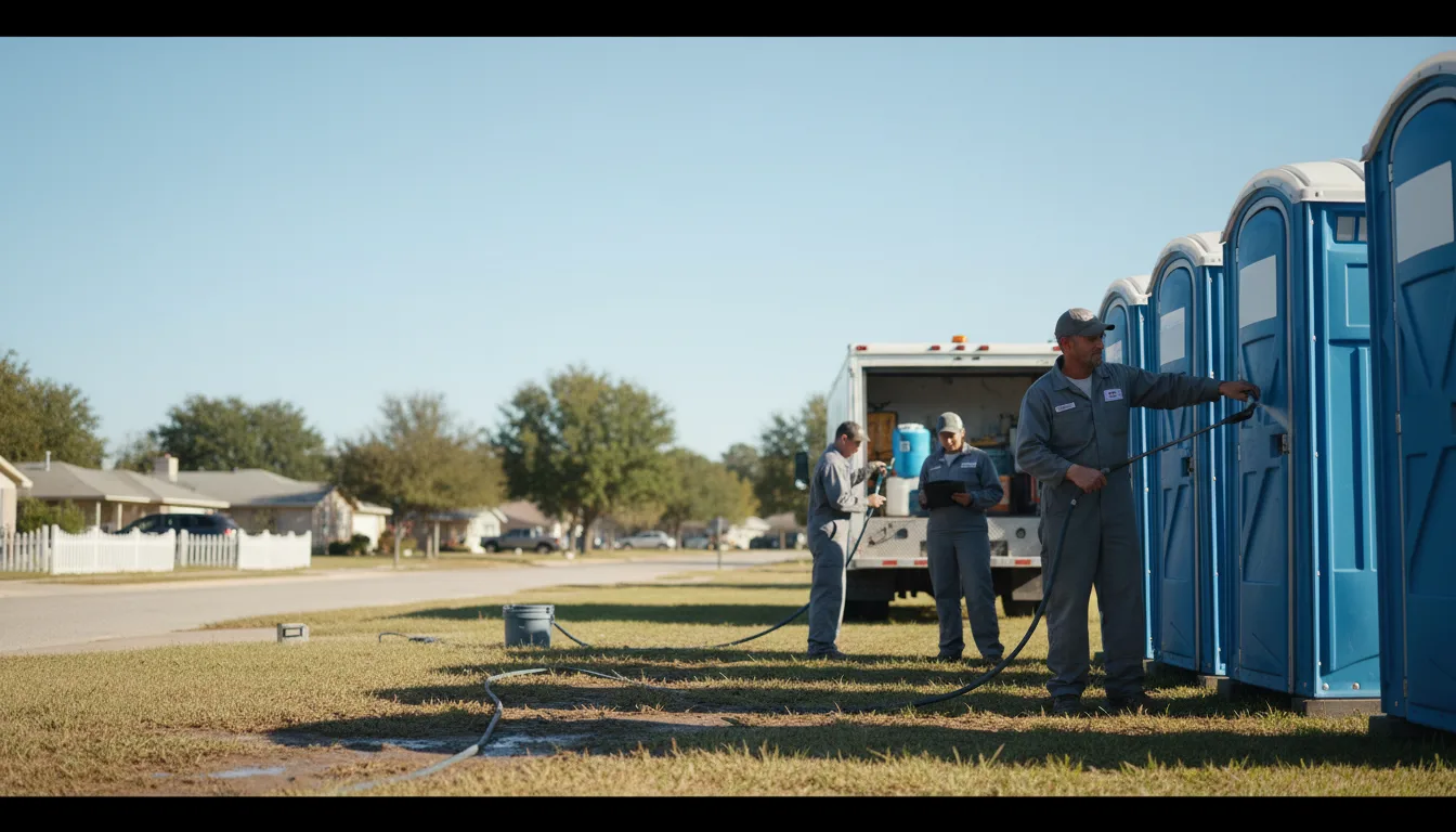 Long-Term Portable Toilet Rental in Pavo, GA near me